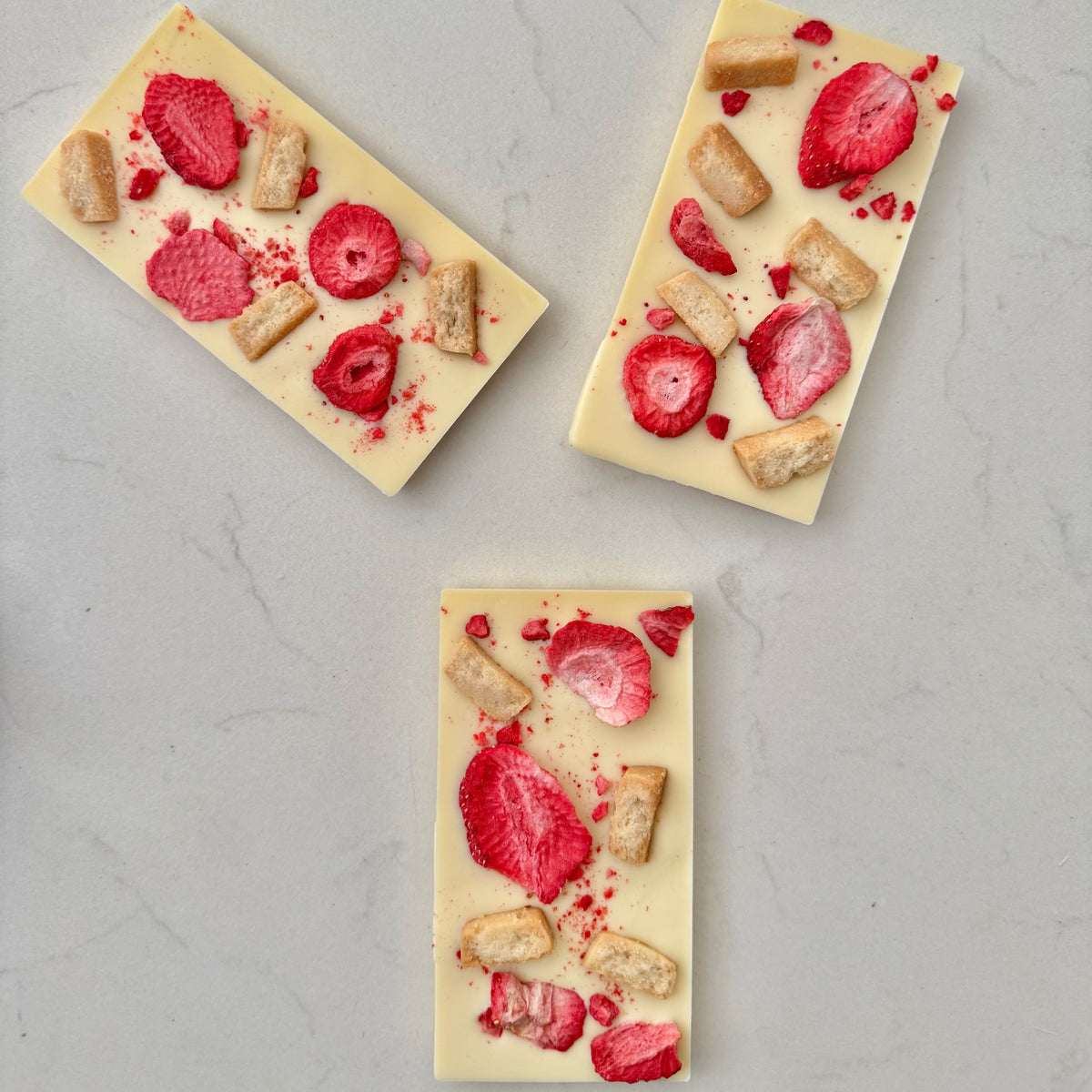 White Chocolate Strawberry Cheesecake Bar