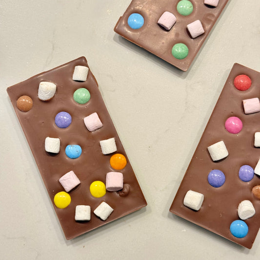 Milk Chocolate with Marshmallow and Candied Crunch Bar