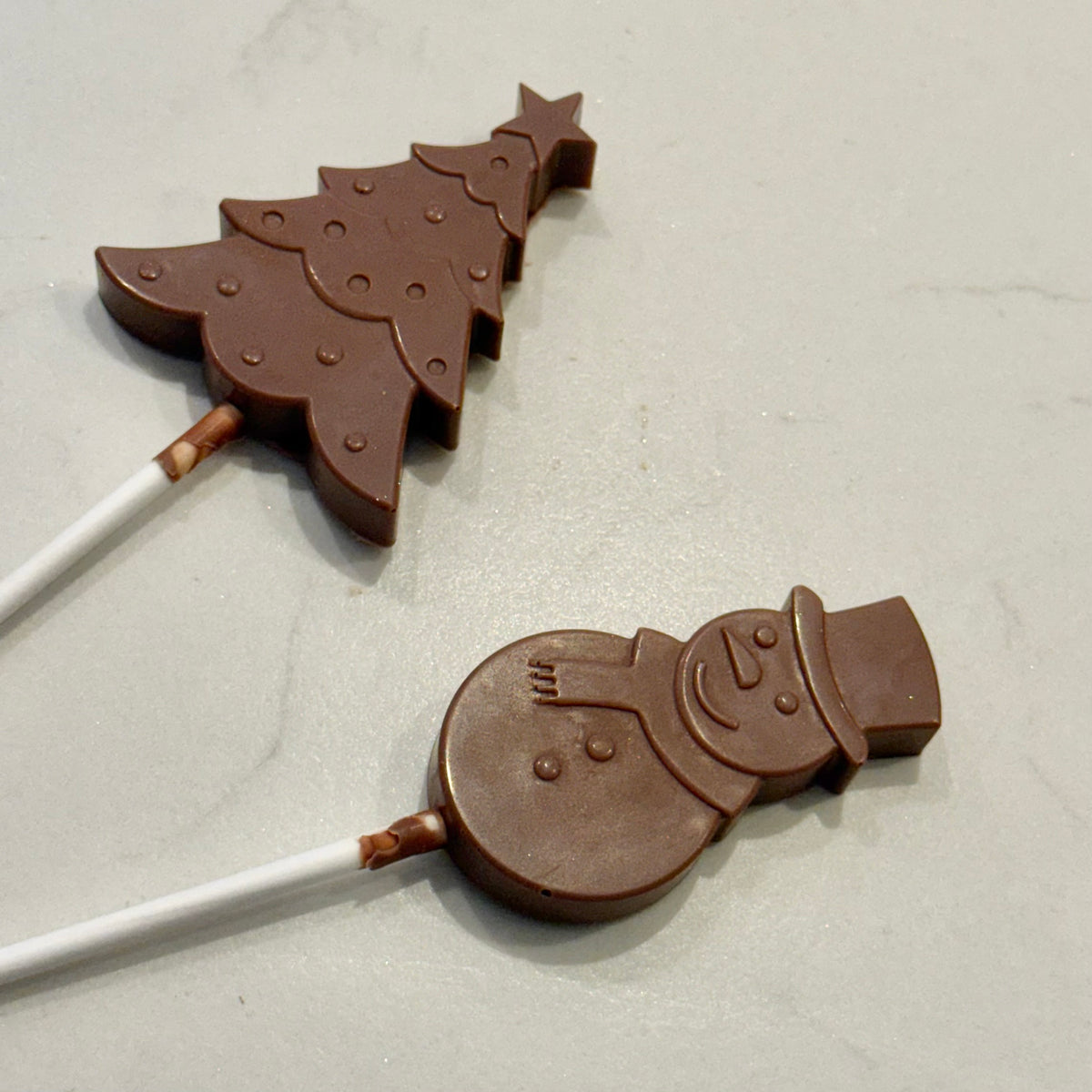 Christmas Milk Chocolate Lolly