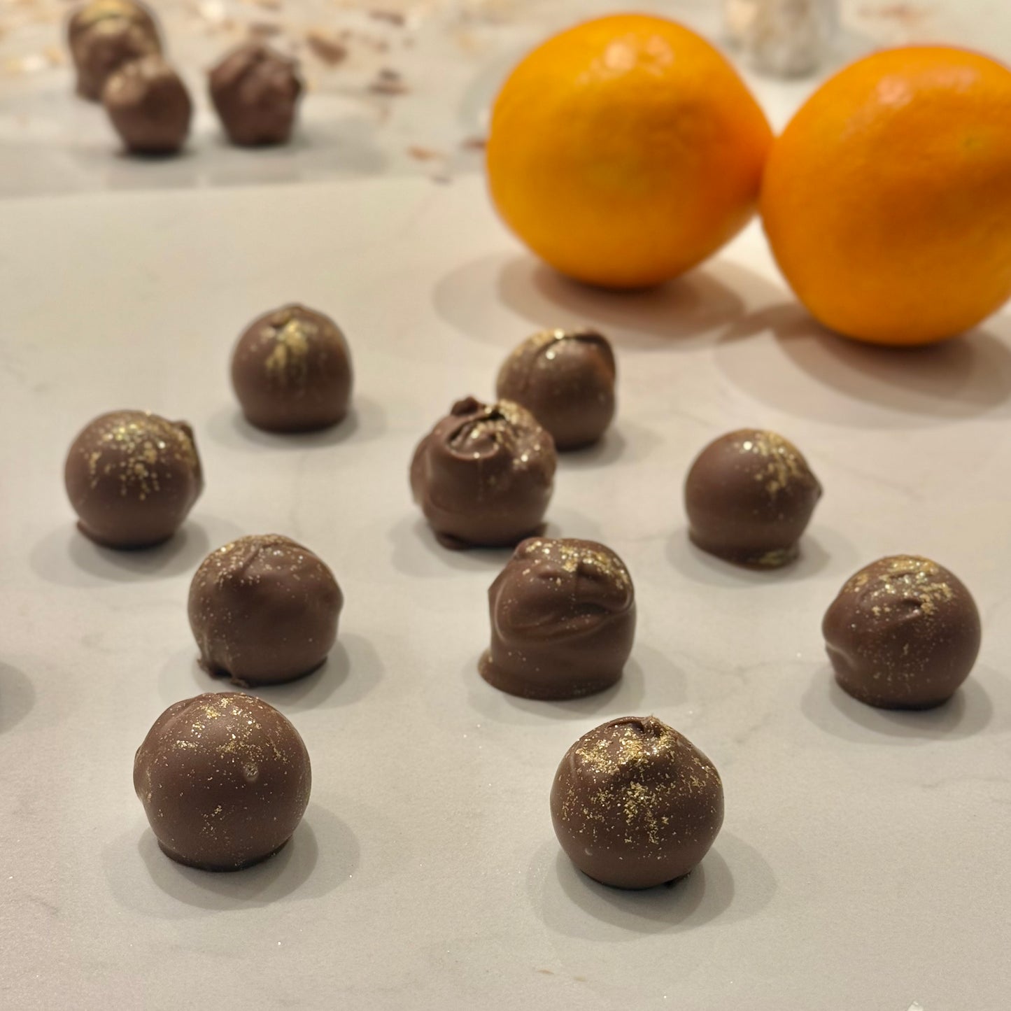 Milk Chocolate Orange Truffles Treat Bag