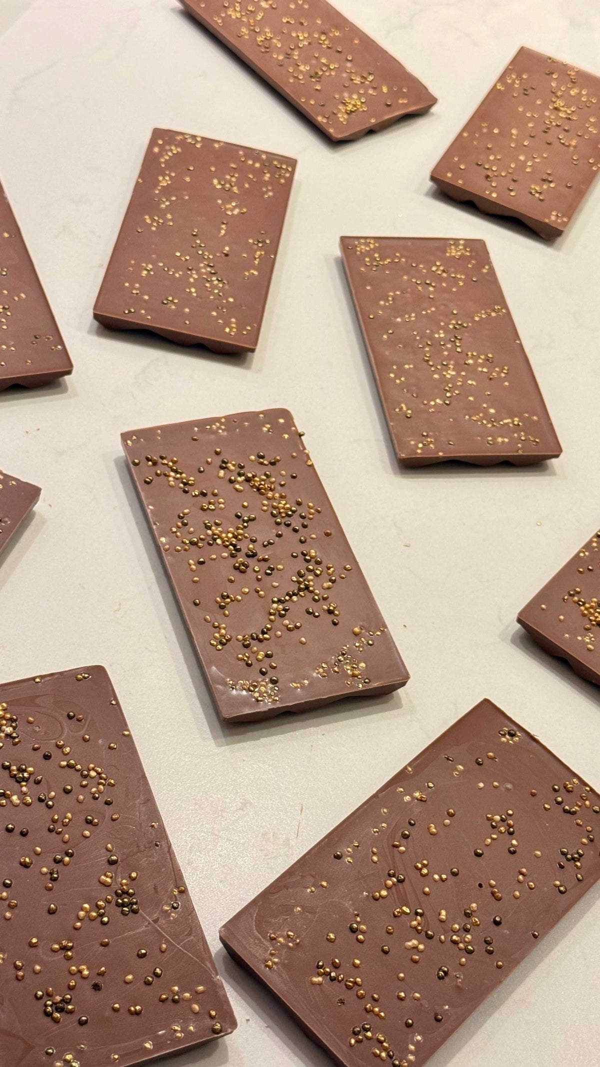 Milk Chocolate with Mint Crisp Crunch