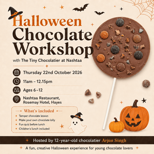 The Tiny Chocolatier Halloween Chocolate & Brunch Club Workshop @ Nashtaa Cafe
